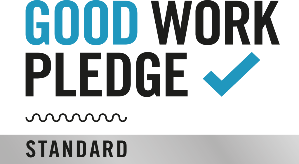 Good Work Pledge logo