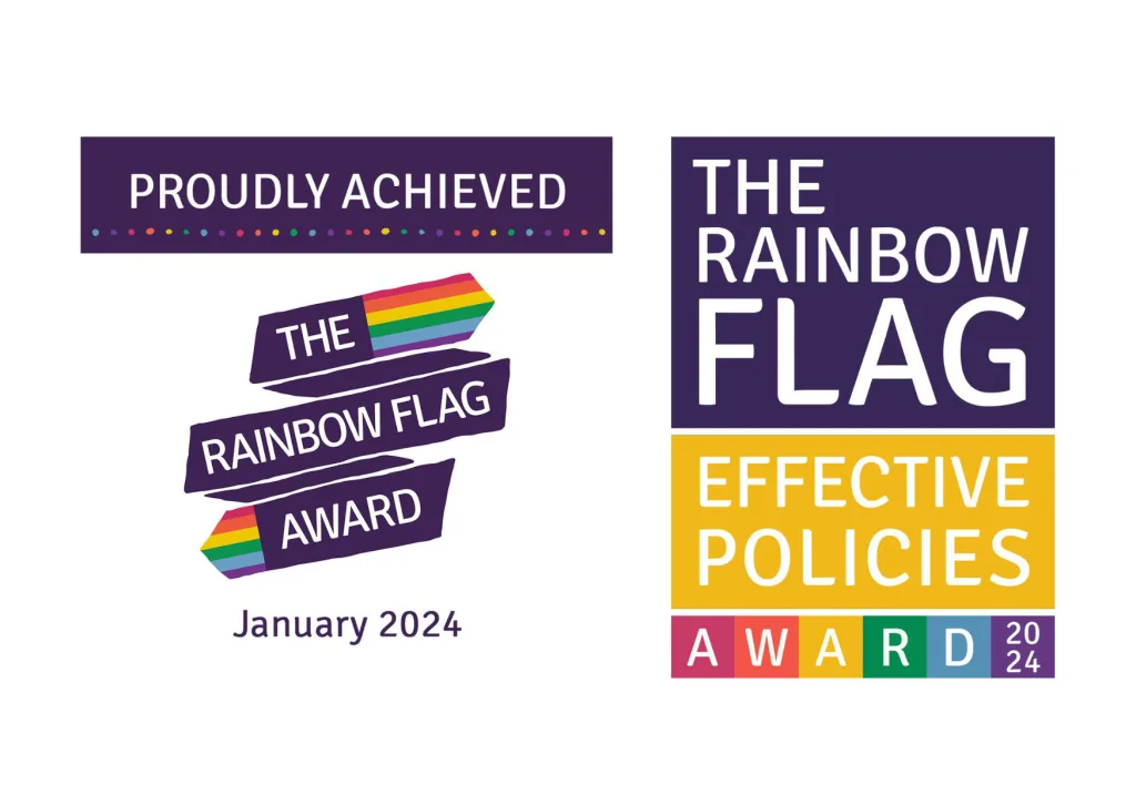 The Rainbow Flag logo